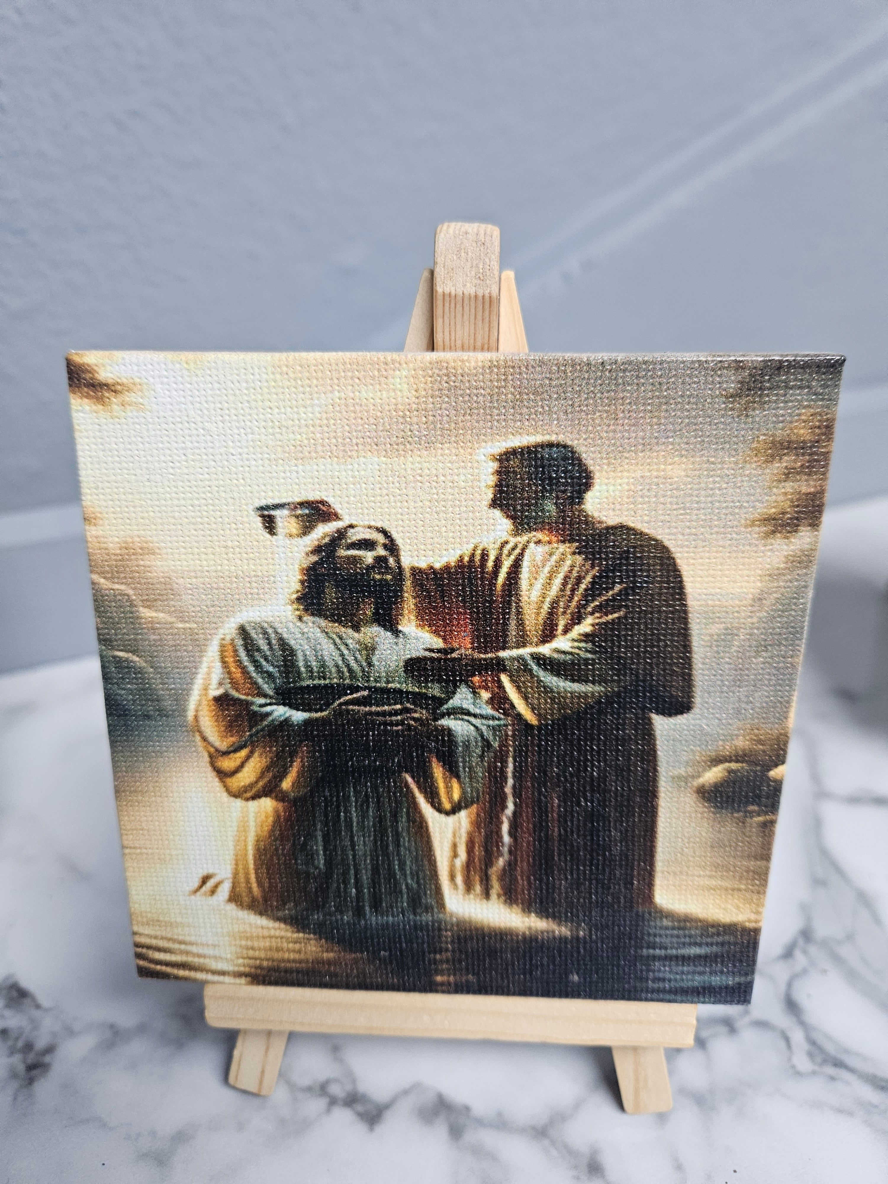 Jesus Being Baptized