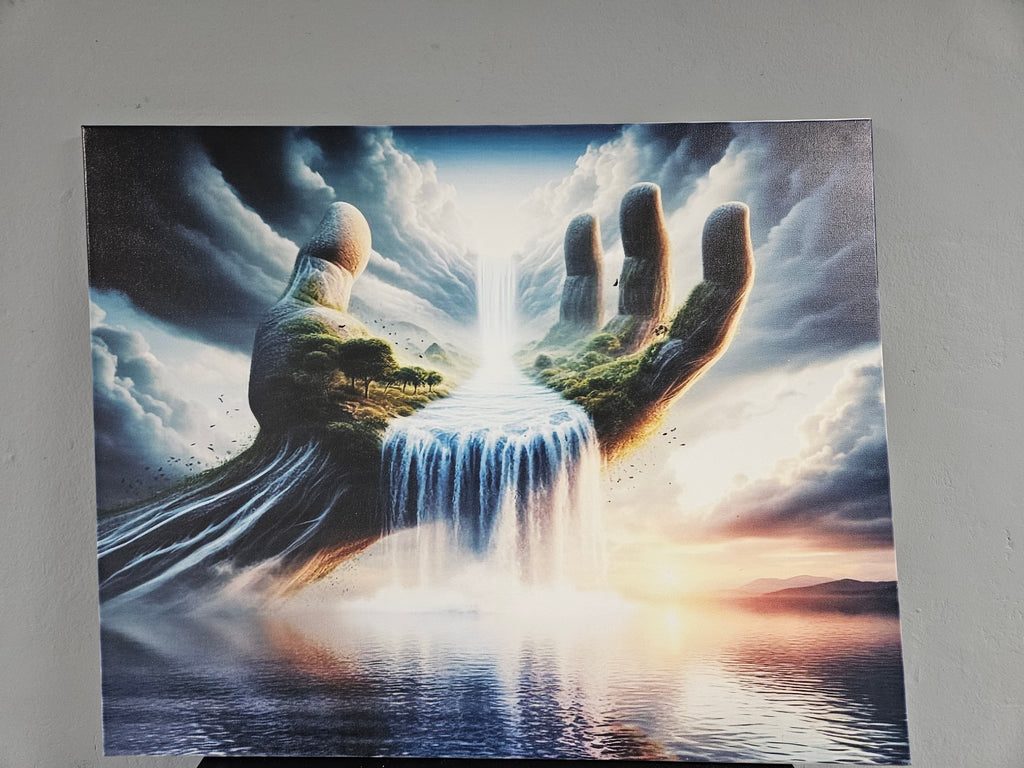 The Hand of Creation – 24x30 Canvas Artwork